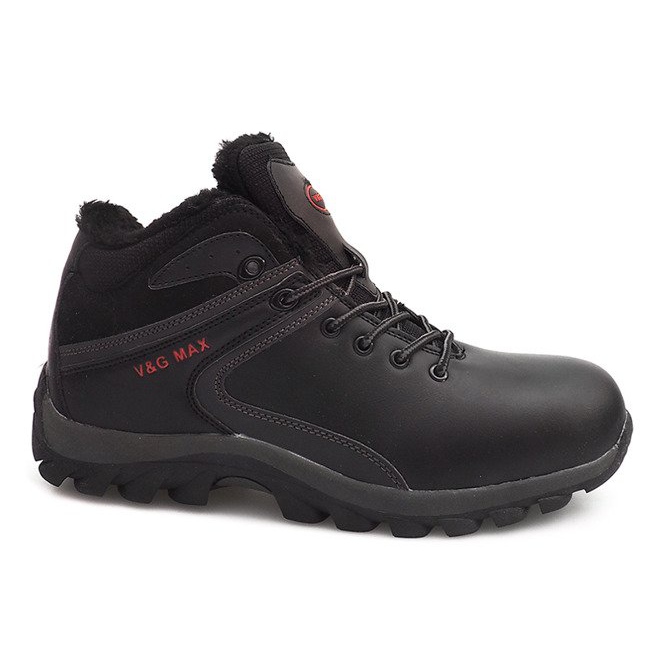 Botas de nieve cálidas M2379A-1 Black negro