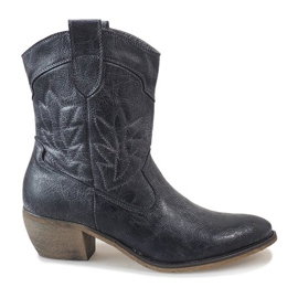 Bota cowboy azul 10601-1 multicolor Bota cowboy azul 10601-1 multicolor