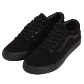 Zapatillas de mujer negras B70A NEGRO / NEGRO