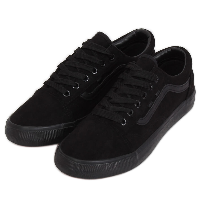 Zapatillas de mujer negras B70A NEGRO / NEGRO