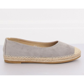 Alpargatas de Bailarina Grises N-2980 Gris Ii Gat
