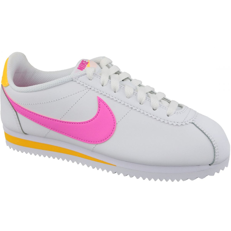 Zapatillas Nike Classic Cortez Leather W 807471-112 blanco