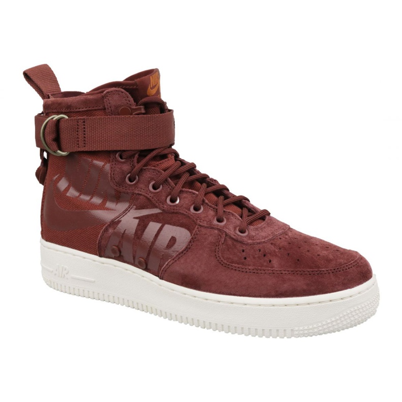 Calzado Nike Air Force 1 Sf Mid M 917753-202 rojo