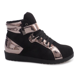 Zapatillas Warm 2026-1 Negro gris Zapatillas Warm 2026-1 Negro gris