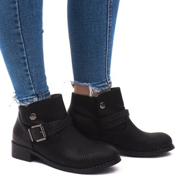 Botas 1702Y Negro