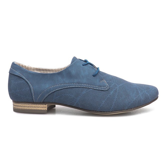 Zapatos de jazz azul de Simone