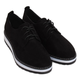 Mocasines de mujer negros C-7225 Black