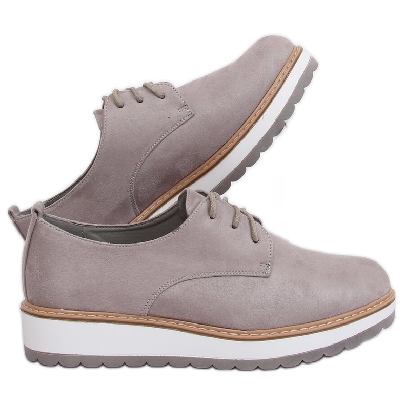Gris Mocasines grises Mujer C-7225 Gris Gris Mocasines grises Mujer C-7225 Gris