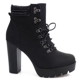 Botas atadas Workers CL112 Negro