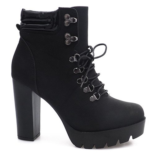 Botas atadas Workers CL112 Negro