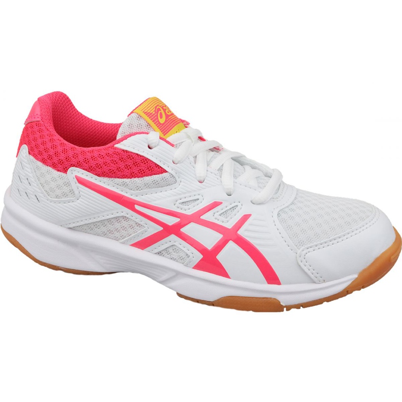 Zapatillas de voleibol Asics Upcourt 3 Gs Jr 1074A005-104 multicolor blanco Zapatillas de voleibol Asics Upcourt 3 Gs Jr 1074A005-104 multicolor blanco
