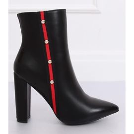 Botines negros NS063P Negro