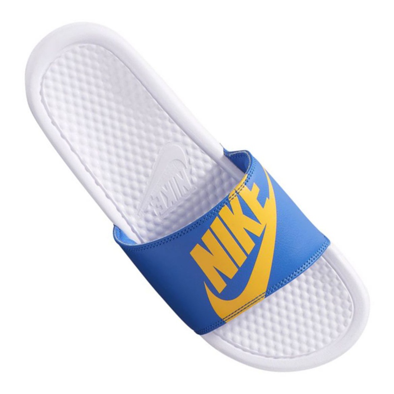 Chanclas Nike Benassi Jdi Print 631261-104 azul