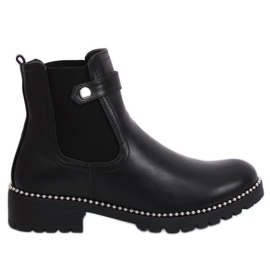 Botas negras para mujer Jodhpur boots NC886 Black negro