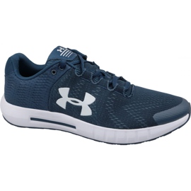 Zapatillas de running Under Armour Micro G Pursuit Bp M 3021953-401 azul marino