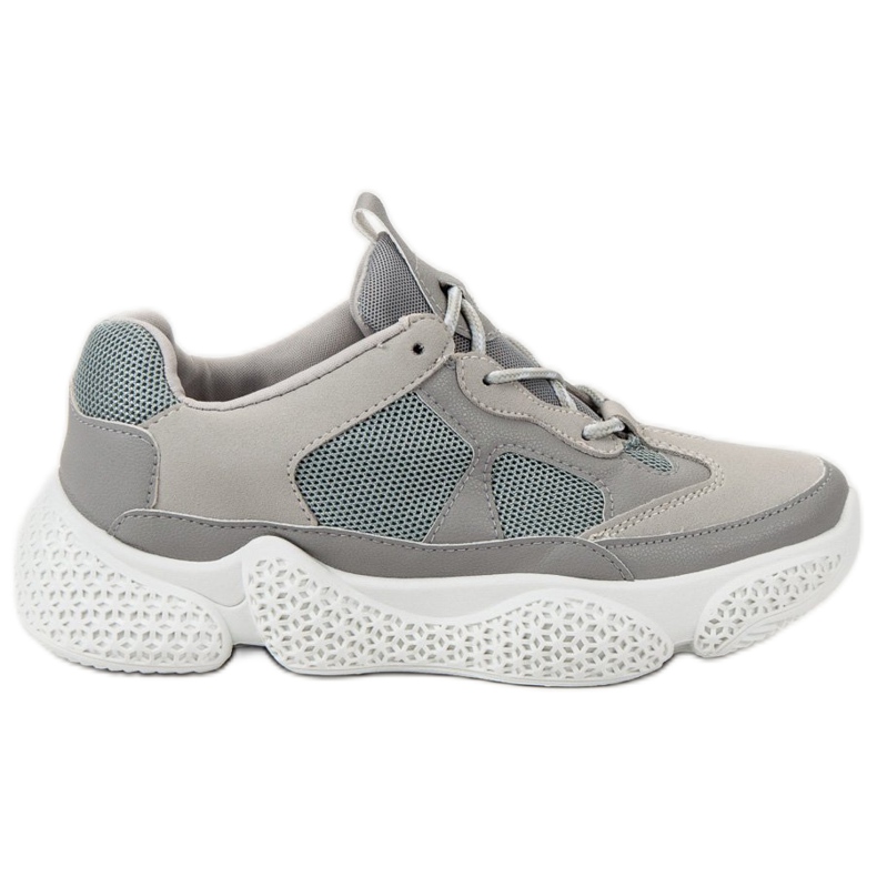 SHELOVET Zapatillas grises de moda