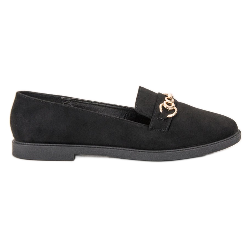 SHELOVET Suede Lords negro