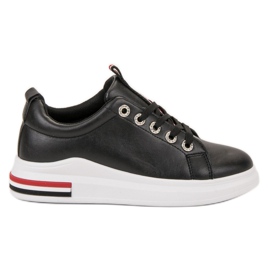 SHELOVET Zapatos deportivos negros