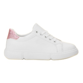 Jumex Zapatos deportivos ligeros blanco