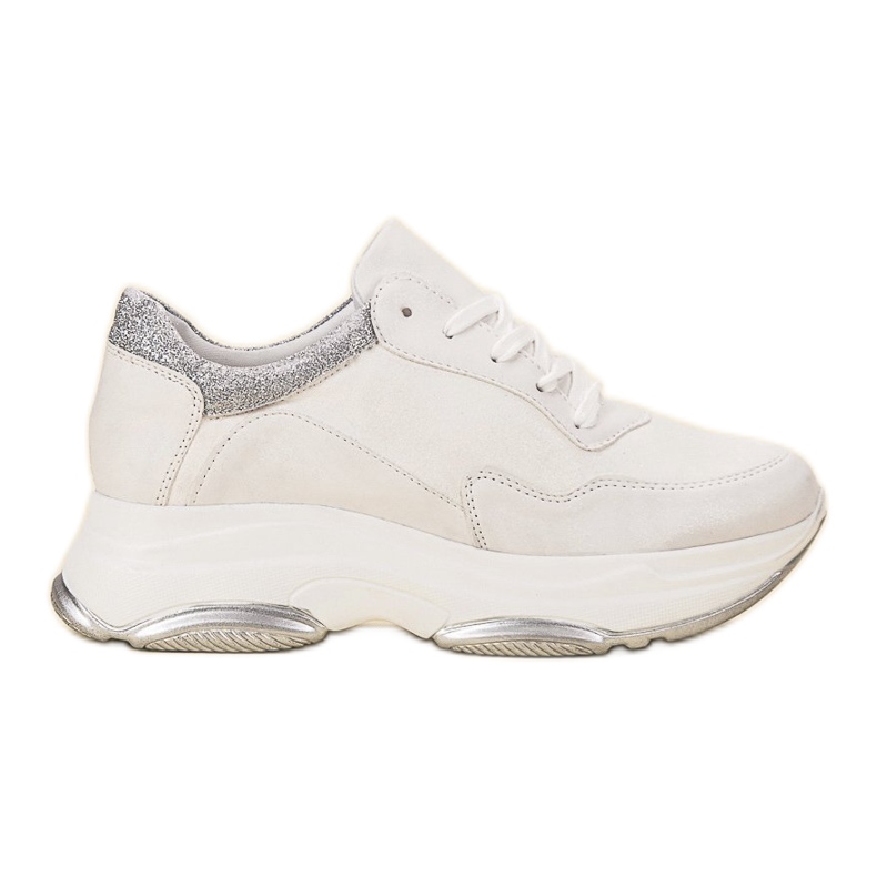 SDS Zapatillas ligeras blanco