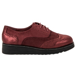 Bestelle Zapatos en la plataforma rojo