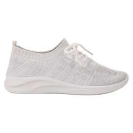 Ideal Shoes Calzado Deportivo Textil blanco