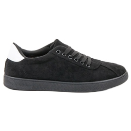 Ideal Shoes Zapatos negros con cordones