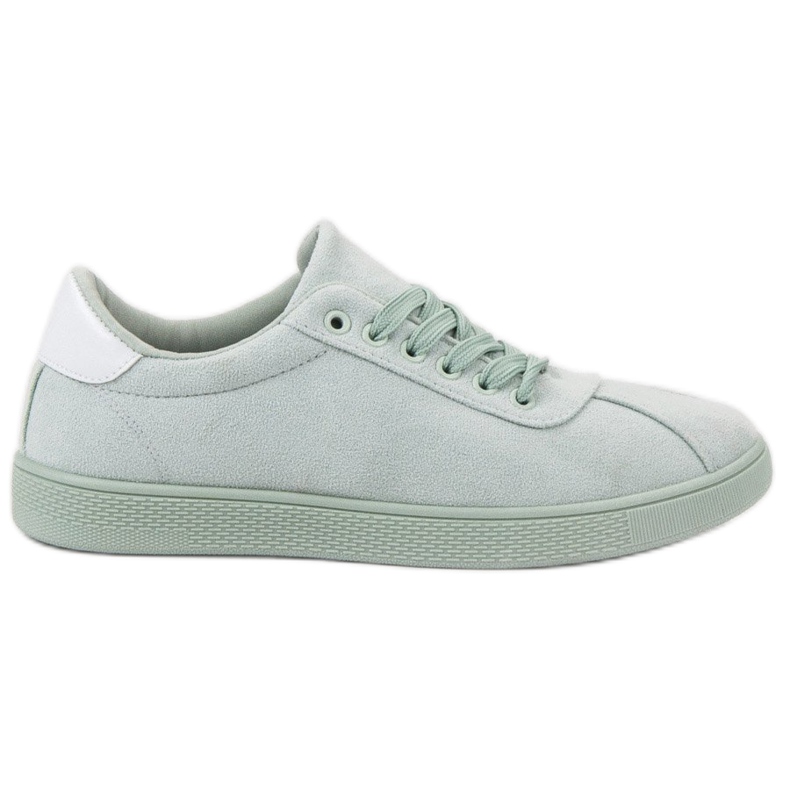 Ideal Shoes Zapatos con cordones en verde menta Ideal Shoes Zapatos con cordones en verde menta