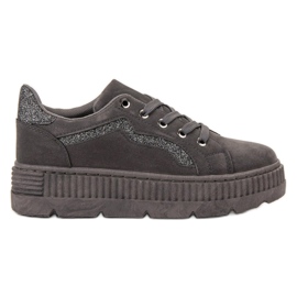 SHELOVET Zapatillas grises