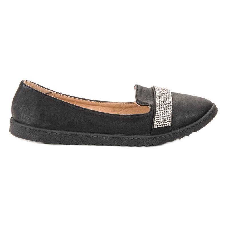 Queentina Señores con cristales negro Queentina Señores con cristales negro