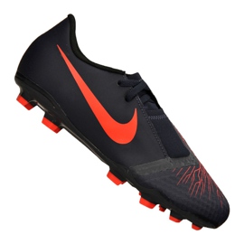 Zapatillas de fútbol Nike Jr Phantom Vnm Academy Fg Jr AO0362-440 negro negro