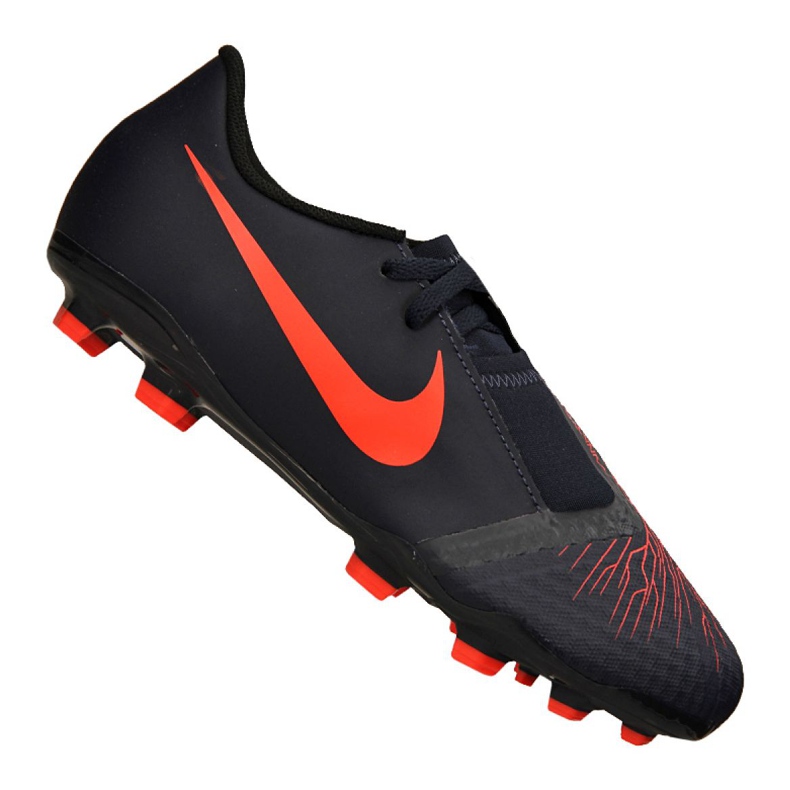 Zapatillas de fútbol Nike Jr Phantom Vnm Academy Fg Jr AO0362-440 negro negro