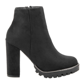 Kayla Botas en la plataforma negro Kayla Botas en la plataforma negro
