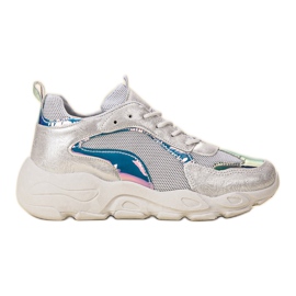 SHELOVET Calzado deportivo de moda gris