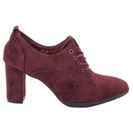 Nio Nio Botas de mujer elegantes rojo