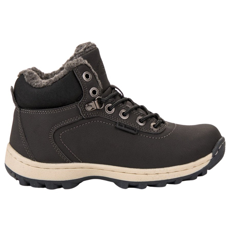 Ax Boxing Calzado de trekking cálido gris