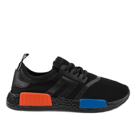 Zapatillas deportivas negras MD01B-2 negro