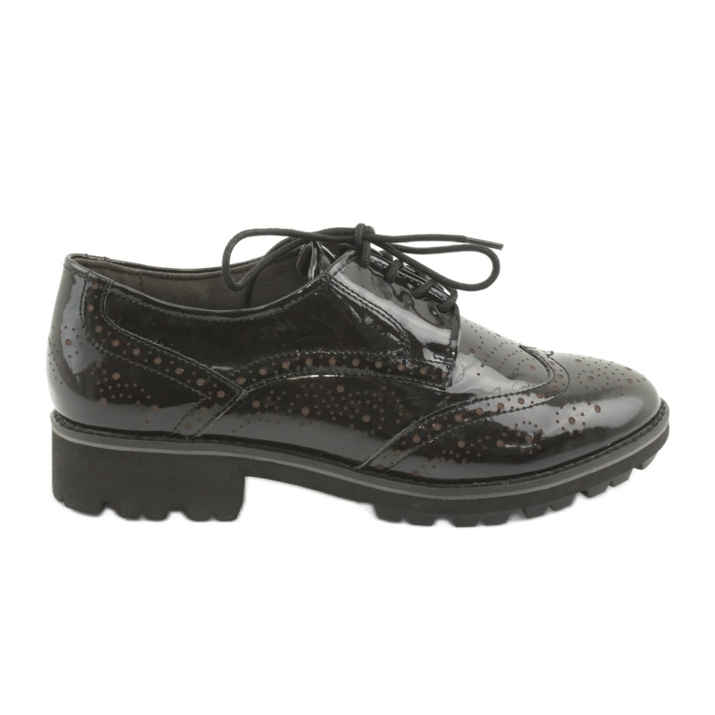 Zapatos oxford con cordones Caprice 23701 negro multicolor Zapatos oxford con cordones Caprice 23701 negro multicolor