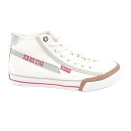Zapatillas blancas Big Star 174080 para hombre blanco