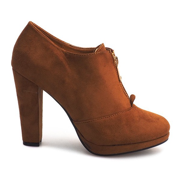 Botas sobre un poste elástico VX-62 Camel marrón