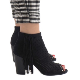Bota boho calada negra AF-9 negro