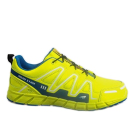 Sportowe Sneakers Zapatillas RS82716-4M VERDE / AZUL amarillo Sportowe Sneakers Zapatillas RS82716-4M VERDE / AZUL amarillo