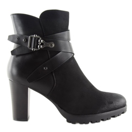 Negro 8287 Tacones negros