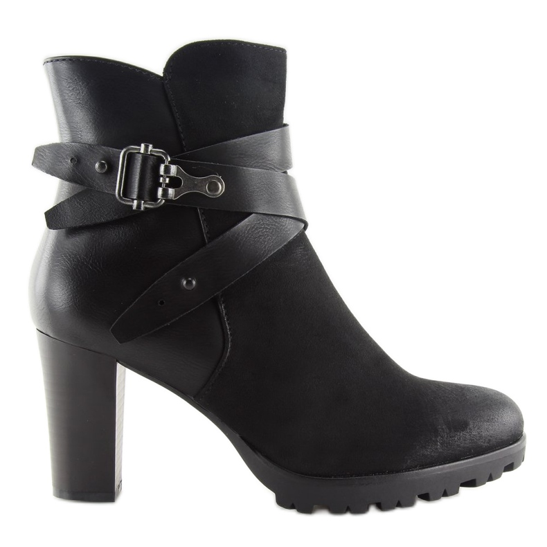 Negro 8287 Tacones negros