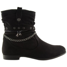 Botas Saszka negras 3767 Black negro