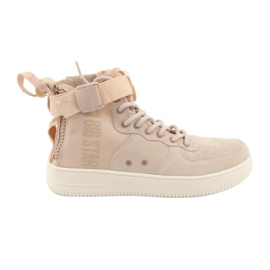 Big Star High Eco-Cuel Sneakers 274658 Polvo Pink rosado