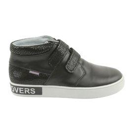 Mazurek Zapatos para niños de cuero negro Mazurek Zapatos para niños de cuero negro