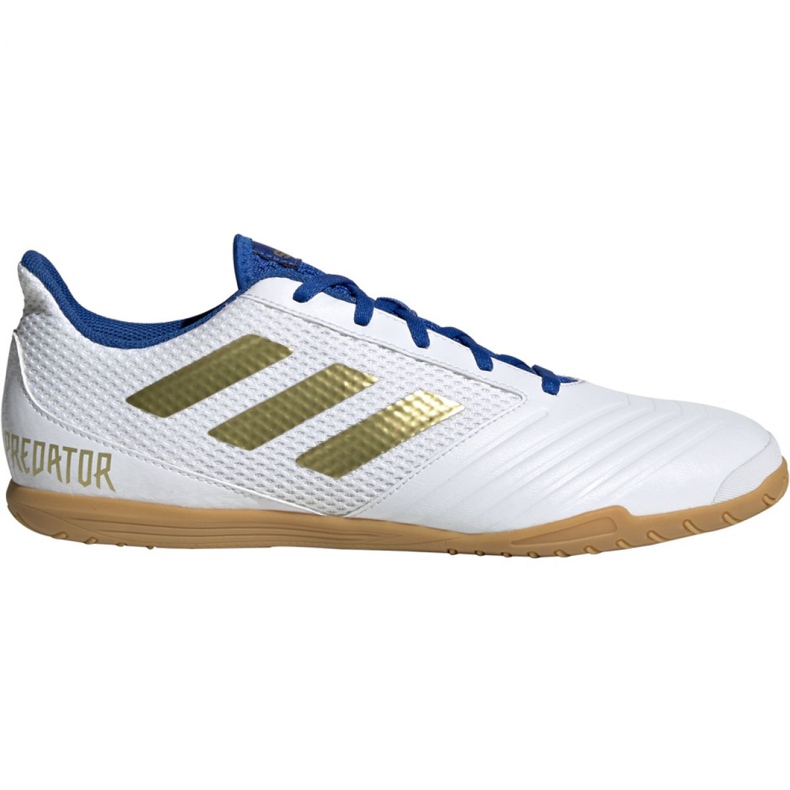 Botas de fútbol adidas Predator Sala 19.4 In M EG2827 gris blanco
