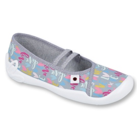 Calzado infantil befado 116Y261 gris multicolor