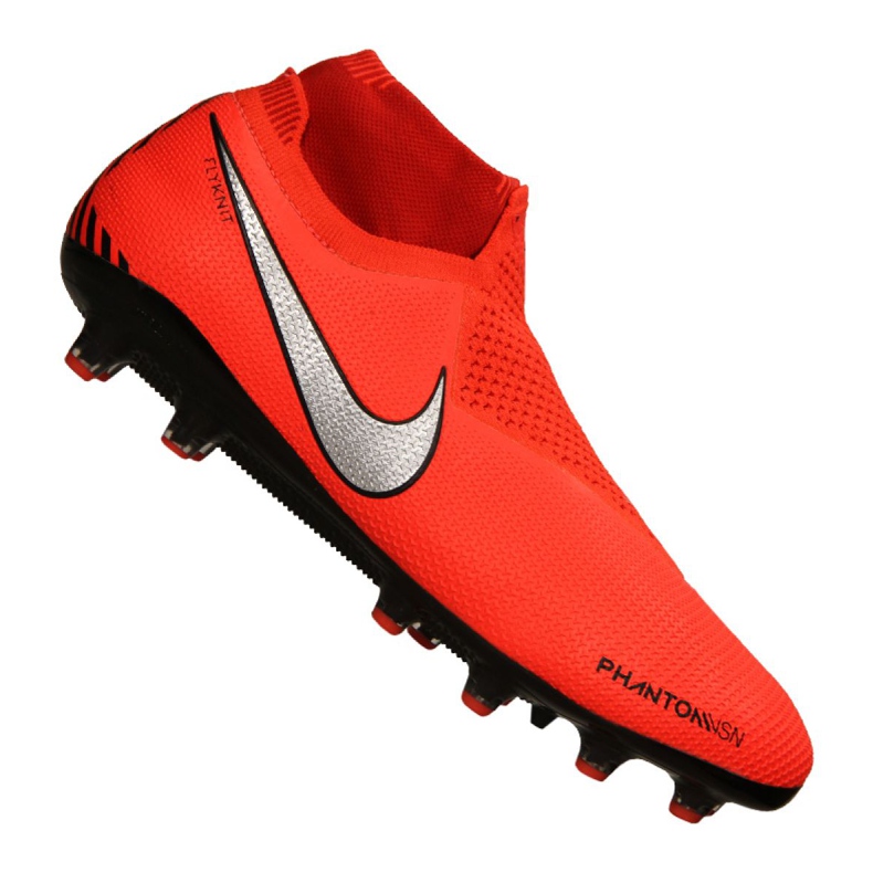 Calzado de fútbol Nike Phantom Vsn Elite Df AG-Pro M AO3261-600 naranja rojo
